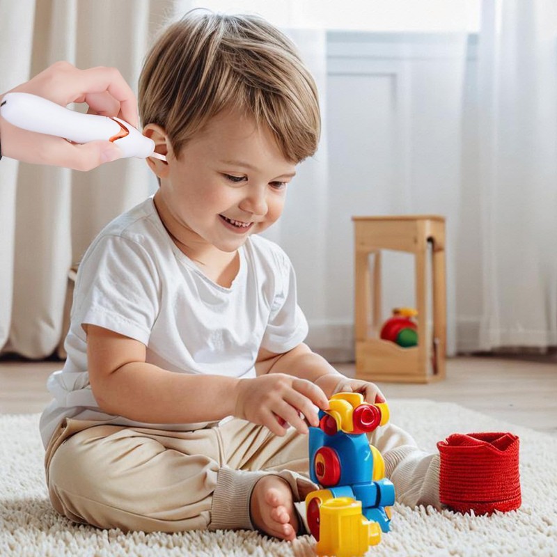 atnayo Ear Wax Remover, Portable Automatic Electric with Led Light