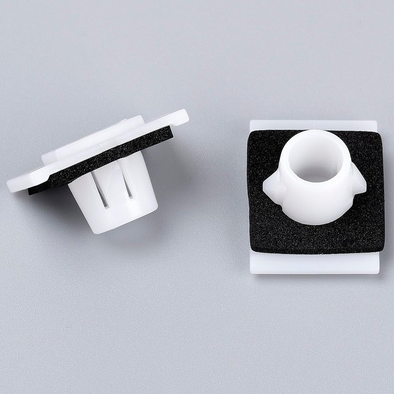 OAUTOO 20pcs Lower Door Garnish Moulding Clip with Sealer for