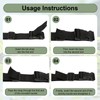 Arvoni 2 Pcs Backpack Chest Strap, waist pack extender, Backpack