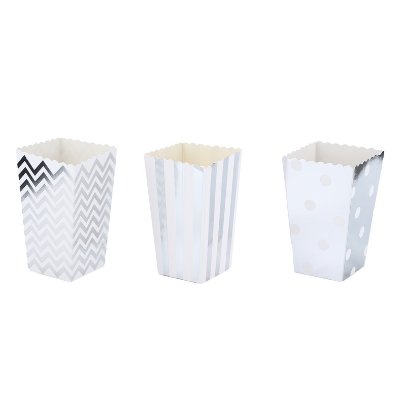 36PCS Popcorn Boxes Paper Large Capacity Top Opening Lightweight Portable