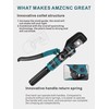 10 Ton Hydraulic Battery Cable Crimper – Single-Hand Return, 9