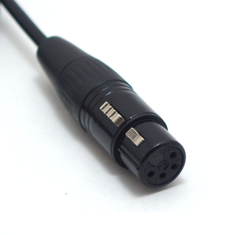 D-Tap Male + XLR Type 4 Pin Female Conversion Cable