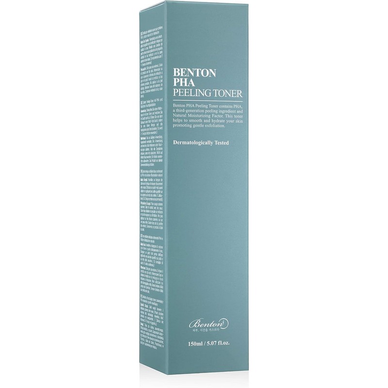 Benton PHA - Tóner Facial para Pelar y Aclarar la
