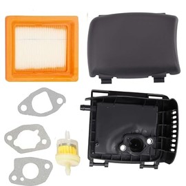 Generic HQparts 14-743-03-S Air Filter Cover Base Cleaner Kit For Kohler Courage XT6 XT7 Carb XT149 XT650 XT675 14853 21-S Toro 22"" Recycler 20377 20378 20370 20371 149cc Lawn Mower Kohler 6.75