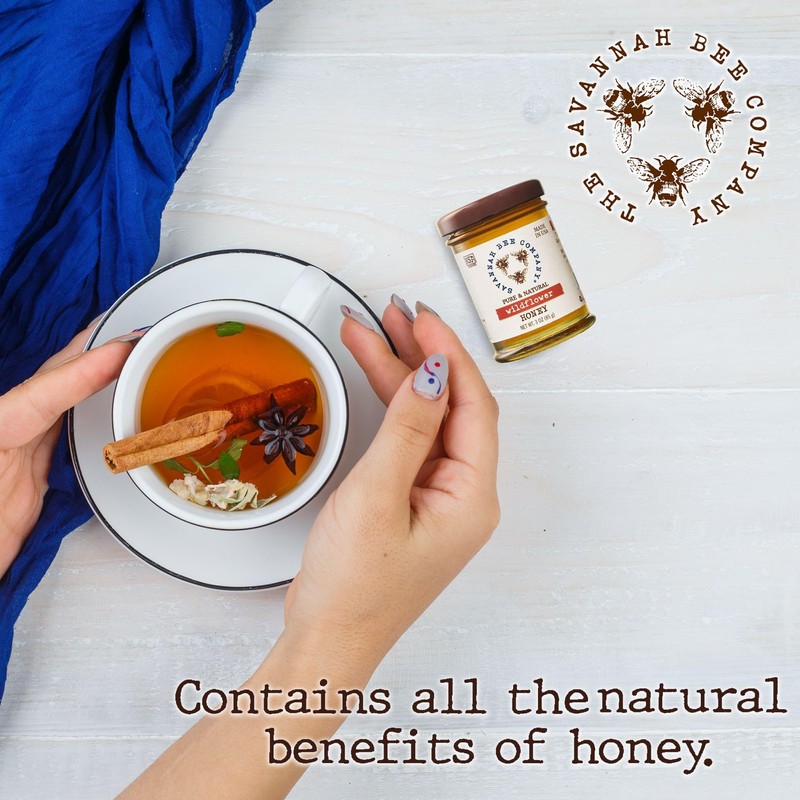 Savannah Bee Company Honey - Pure, Natural, Raw Honey