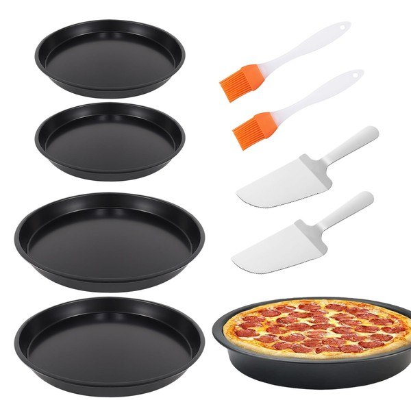 KUBDPQOR Premium Pizza Plate and Pizza Tray Round Set -