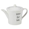 Certified International Just Words 32 oz. Teapot, Multicolor