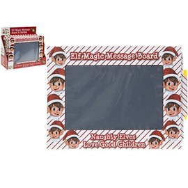 Elf Corner "PMS 10.5" X 7.5" Large Size Elves Magic Slate Message Board"