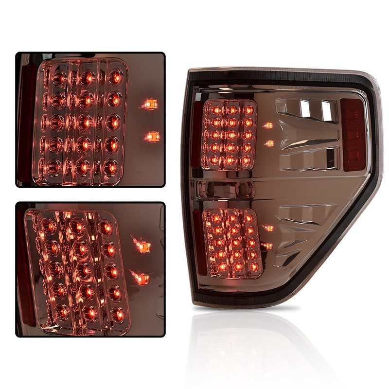 G-PLUS LED Rear Tail Lights Compatible With 2009-2014 Ford F150