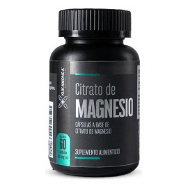Citrato de Magnesio  60 Cpsulas  Apoya la Funcin Muscular, Nerviosa y sea  Contribuye a la Energa, Relajacin y Bienestar General  Ideal para Uso...   