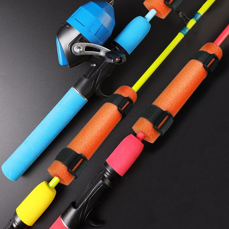 BMIROAMDFE Fishing Rod Floats Tubes for Kayaking Pole Floaters Paddle