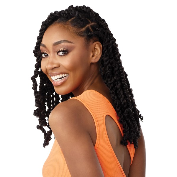 Sensationnel Lulutress crochet braiding hair - 3x fluffy passion twist