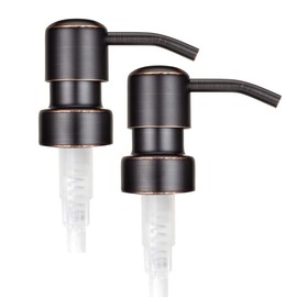 Jarmazing Products Oil Rubbed Bronze Modern Metal Soap and Lotion Replacement Pump - Two Pack