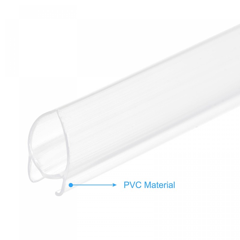 sourcing map PVC Poster Rail 30 cm / 12 Inches