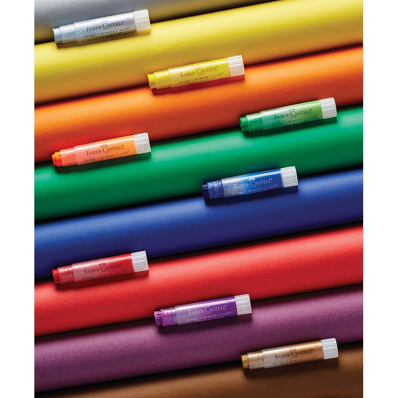 Faber-Castell Gelatos Mix and Match Crayon - Metallic Set of