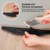 Paint Shield,Paint Guard for Cutting in,Black 12inch Multi-Purpose Straight Edge