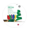 GE StayBright 150-Count 49.6 ft Multicolor C6 LED Christmas String