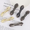 Herbeluemily Barrette, Secure, Small, Bijou Ribbon, Hair Clip, Stylish, Adult,