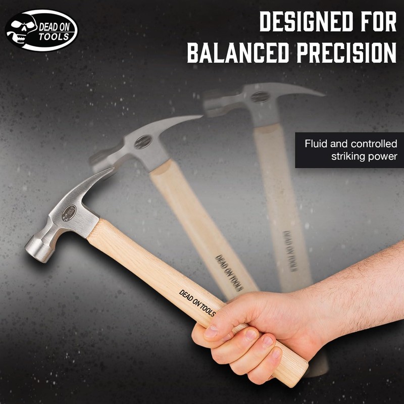 Dead On Tools-10oz Smooth Face Finishing Hammer,(DOH10S11)