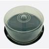 5 x CD CakeBox - Clear Plastic Tubs (Holds 25