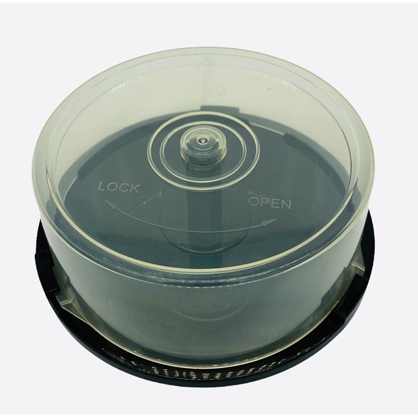5 x CD CakeBox - Clear Plastic Tubs (Holds 25