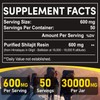 Shilajit Resin, Himalayan Shilajit Pure Himalayan Organic - 600mg Potency