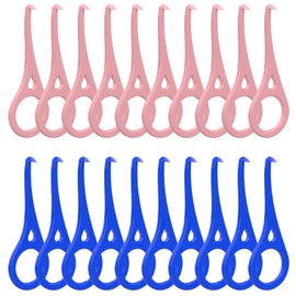 ARGOMAX - Aligner Removal Tool, 20 Invisible Braces Removal Tools, Retainer Remover Tool, Suitable for Removing Braces, Trays, Retainers, Dentures and Aligners(Pink+Dark Blue).