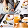 MAKREL® 8 Piece Magnetic Stackable Measuring Spoon Set Stainless Steel