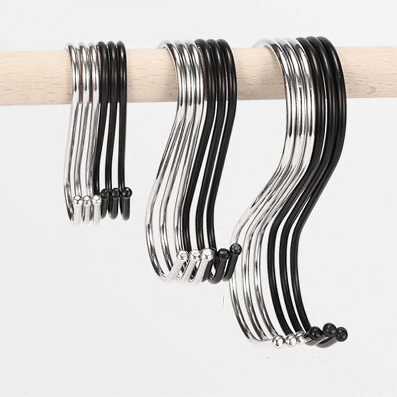 Yesmin 10 Pack in S Shaped Hooks Hanging Hooks Hangers