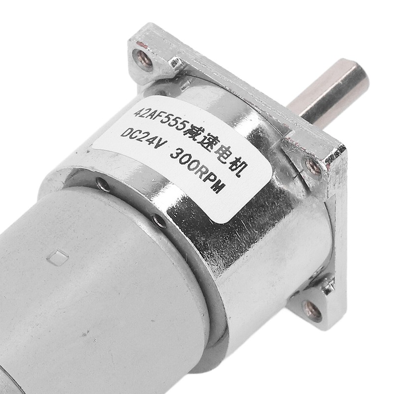 DC24V Gear Motor Self Locking Worm Speed Reduction Motor with