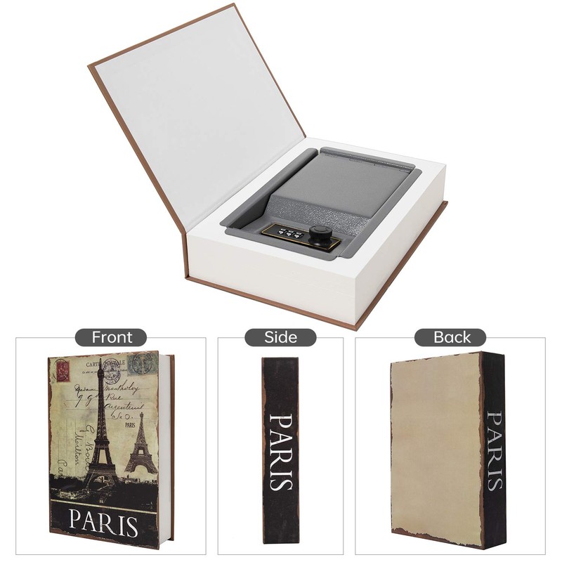 Real Paper Diversion Book Safe Storage Box, Dictionary Secret Safe