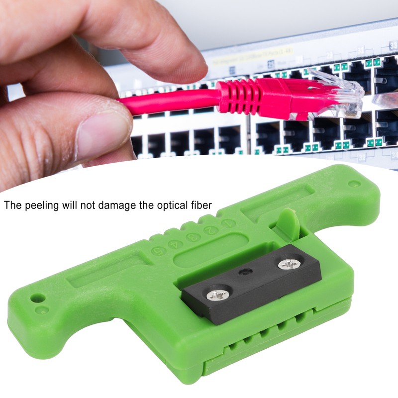 Fiber Stripper 5 Channel Longitudinal Stripping Tool PVC Shell Steel