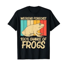Cute Frog Design For Men Women Toad Catcher Pet Animal Lover T-Shirt