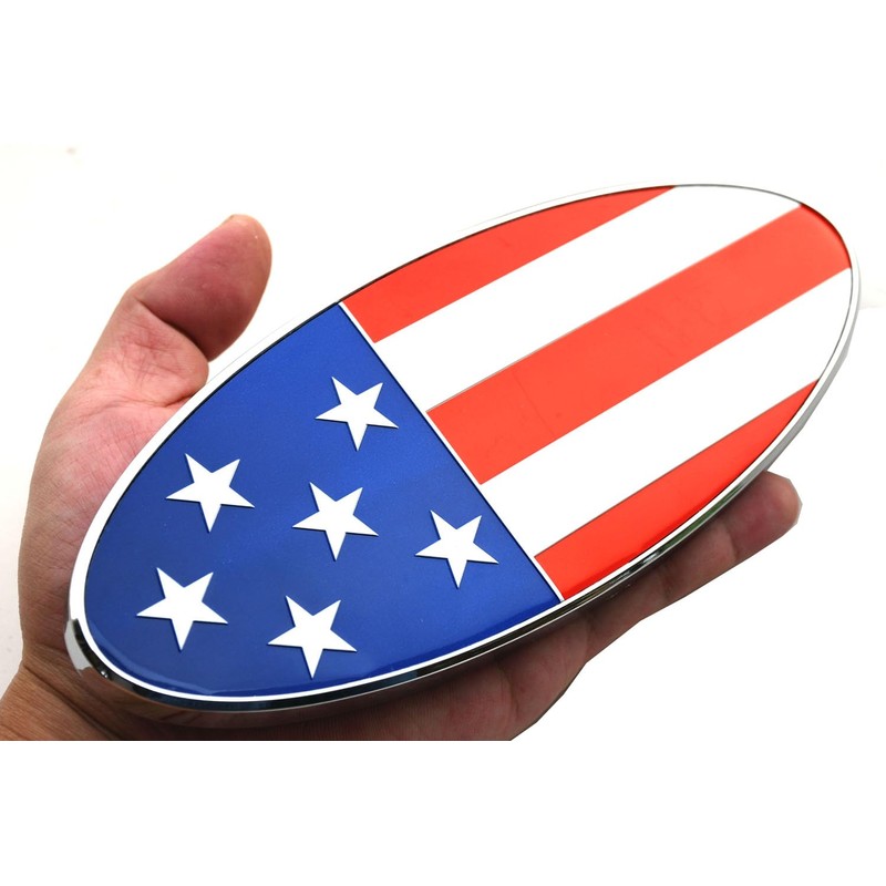 1Pc New Custom American Flag USA Side Rear Front Hood