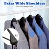 HOUSE DAY High-Grade Suit Hangers, Wide Shoulder Wooden Hangers with