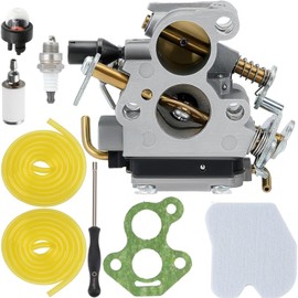 235 240 Carburetor Fits for Husqvarna 120 236 235E 240E 236E Husky Saw Chainsaw Parts, Replaces 545072601 574719402 586936202 Carb, for Jonsered CS2234 CS2234S CS2238 CS2238S C1T-W33C with Tune up kit