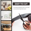 Heonay Self Adhesive Rubber Strips, Solid Neoprene Rubber Strips Rolls