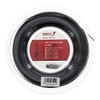 MSV Unisex – Erwachsene Focus-HEX Ultra Saitenrolle 200m-Schwarz Tennis-Saite, schwarz,