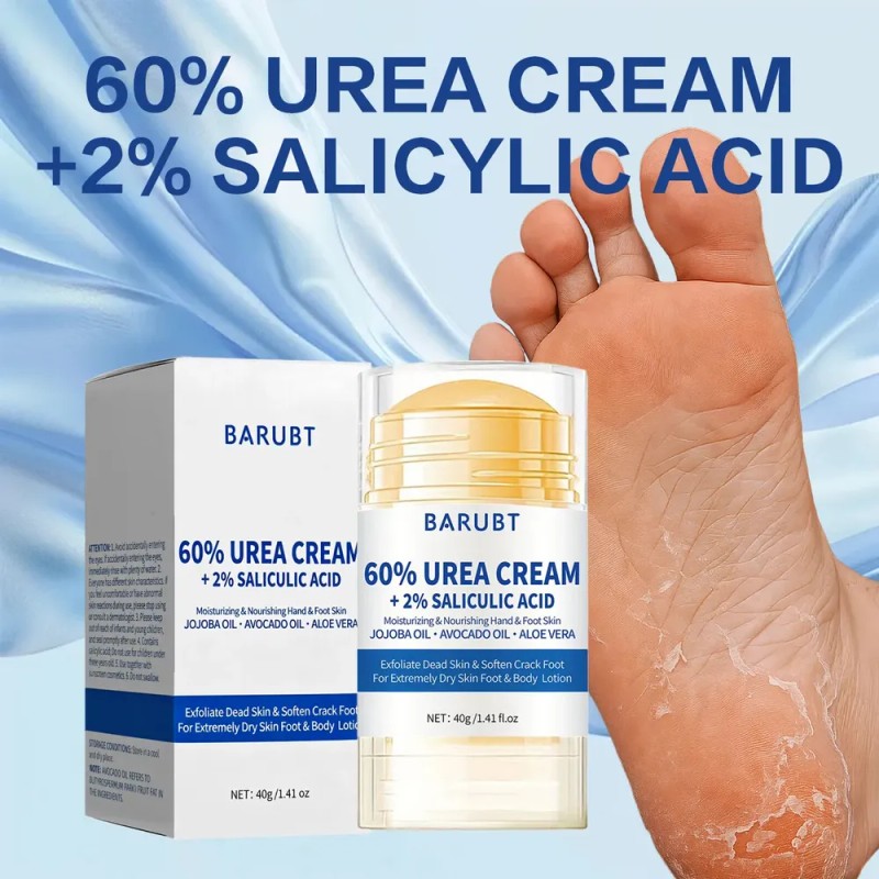Crema En Barra Para Pies Con Urea 60% Y Ácido