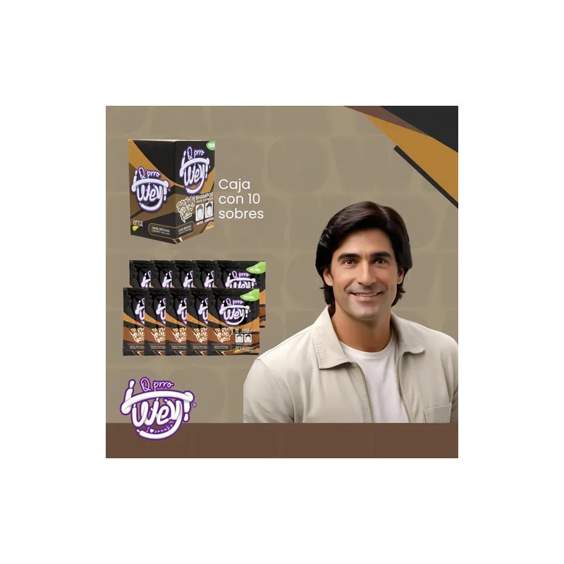 Shampoo Tinte Express Castaño Oscuro Express Hair Dye Shampoo Dark