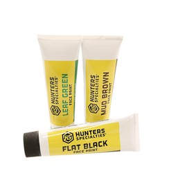 Hunters Specialties Long-Lasting Easy-to-Use Concealment Camo Creme Tube Makeup for Hunting - Woodland Camo Kit