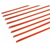 Unbranded 8" UNIVERSAL STAINLESS STEEL CABLES ZIP TIES X6 RED