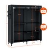 CASAMAYA Clothes Rack, Portable Closet, 54.7 Inch Large Capacity Wardrobe