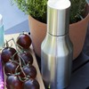 Barbecook Oil Bottle with Spout, Stainless Steel Oil Jug, Refillable,