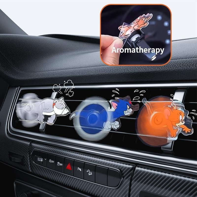 3Pcs TAJ Spike Running Car Vent Spinners for Auto Car