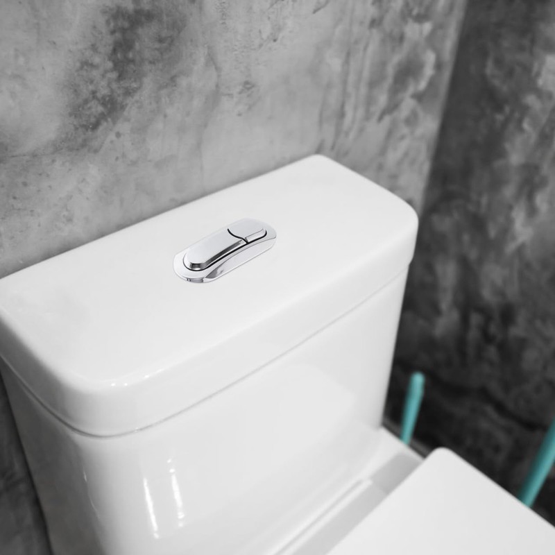 DOITOOL Dual Flush Valve Replacement Button 11x4 cm Toilet Tank