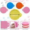 4 Pcs Food Can Lids Pet Can Covers, Silicone Small
