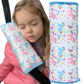HECKBO 1 x Unicorn Children's Car Seat Belt Cushion