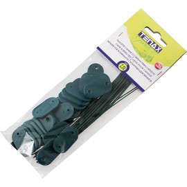 Tenax Green Cable Ties - Pack of 26 - Length 15 cm - For Attaching Synthetic Reeds, Reed Shields and Reed Mats