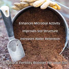 Horse Poop, 100% Natural Aged Unpasteurized Composted Manure and Sifted Premium Garden Soil Amendment for Plants, Compost Tea and Mushroom Substrate (10 lbs)